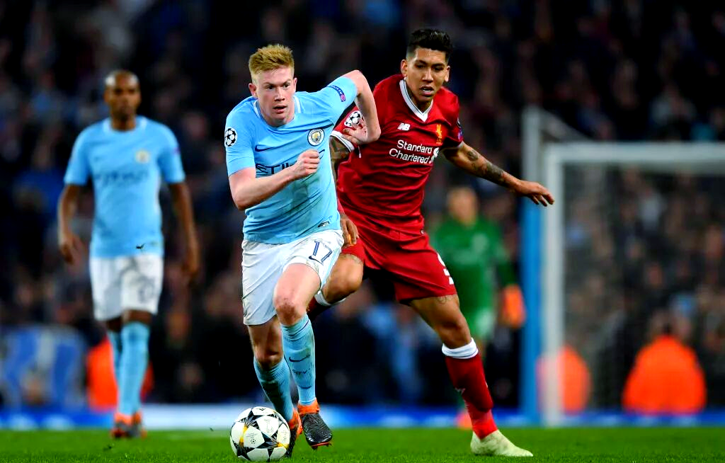 利物浦主场大胜曼城,欧冠四强赛变局 利物浦主场大胜曼城,欧冠四强赛变局